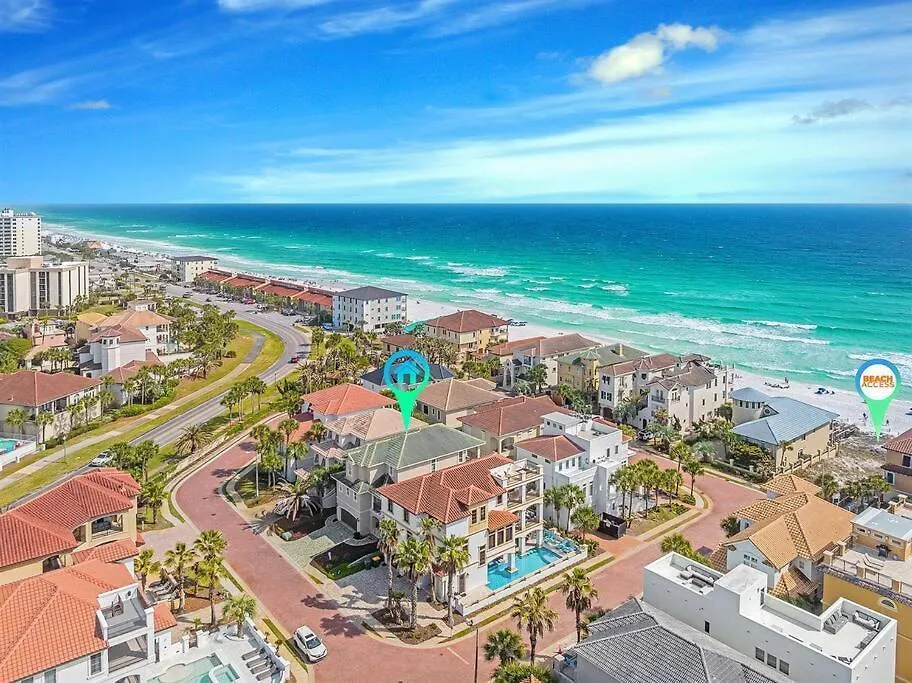 Gulf Views 6 Bedroom Elevator Community Pool Destin