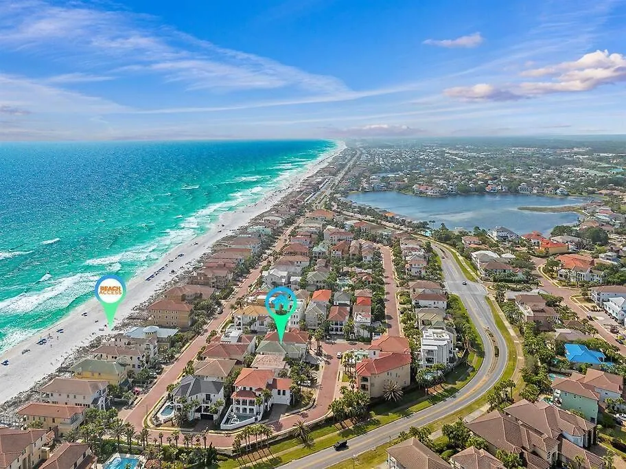 Gulf Views 6 Bedroom Elevator Community Pool Destin